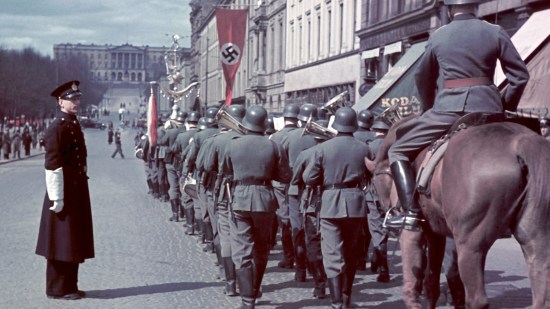 Desfile de la Wehrmacht por Oslo