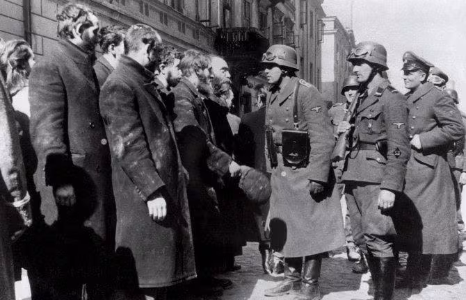 Imagen del gueto judío de Varsovia