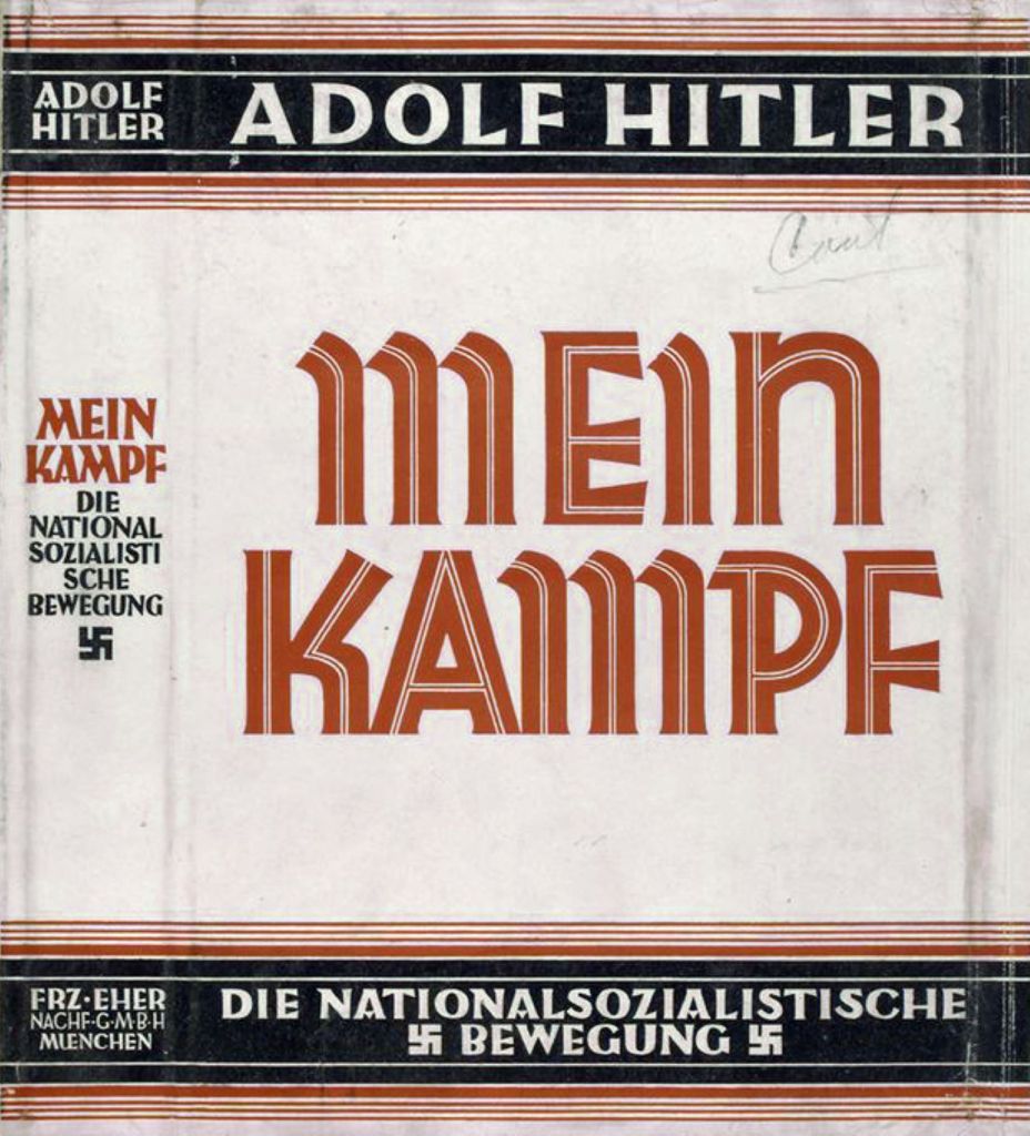 Mi lucha, de Adolf Hitler.