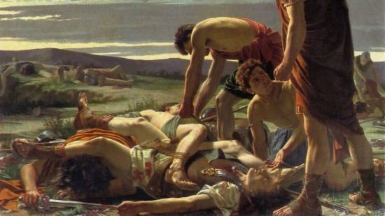 Cuadro de Catilina por Alcide Segoni