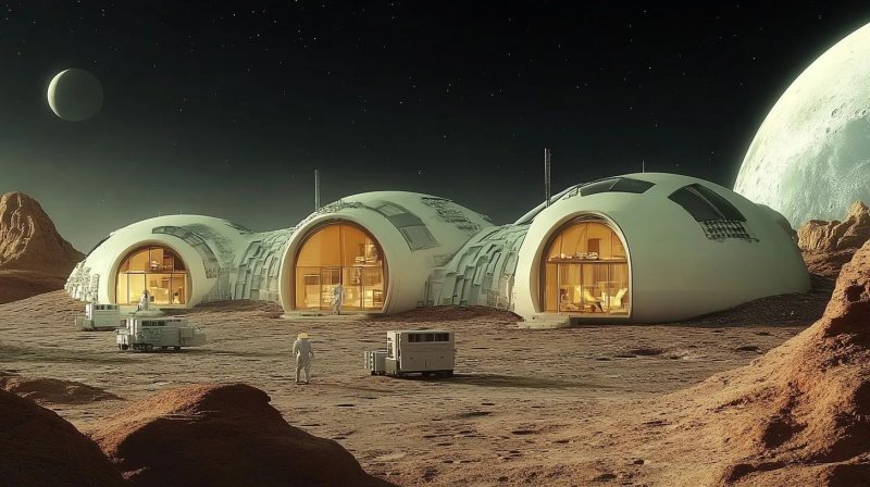 La NASA cultivará casas hechas con hongos tanto en la Luna como en Marte