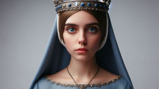 Recreación fantasiosa de la esposa de Pedro I