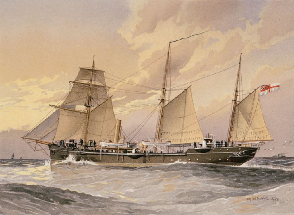 HMS Trush en la guerra más corta de la historia