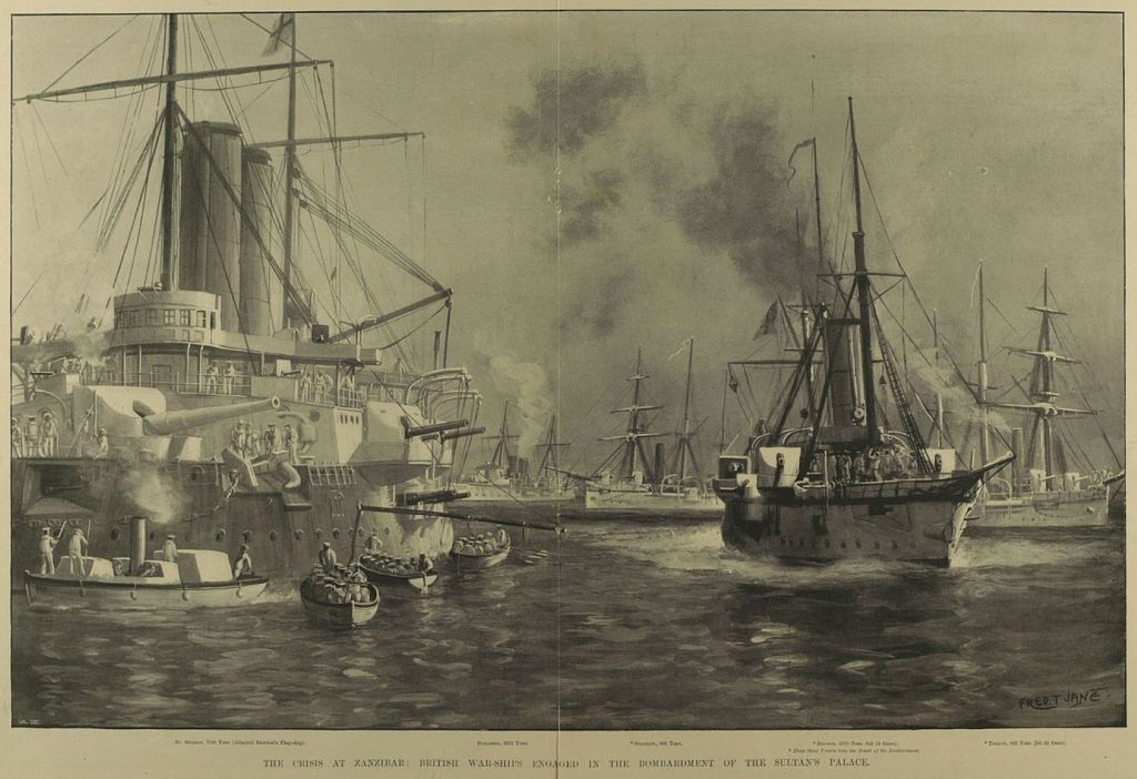 Naves de guerra británicas
