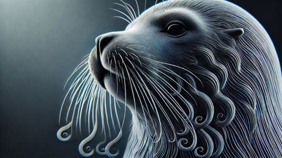 Foca con bigotes