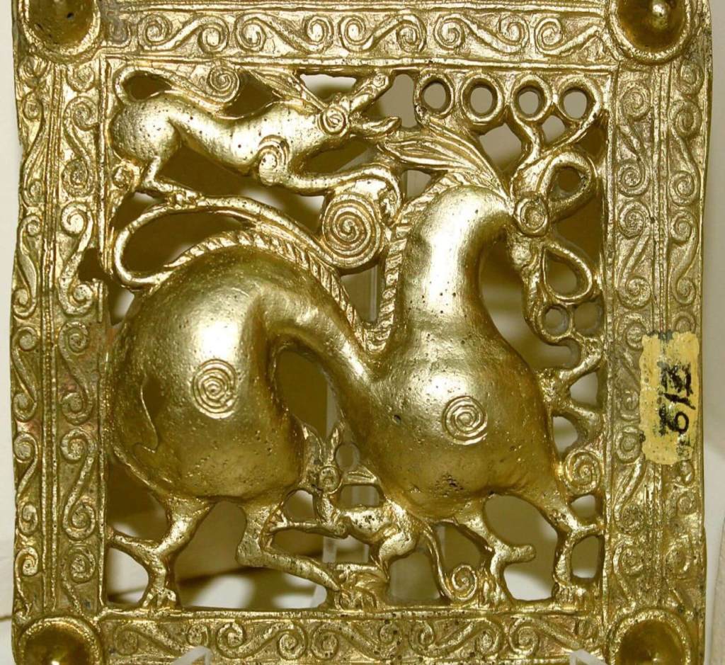 Broche de oro escita