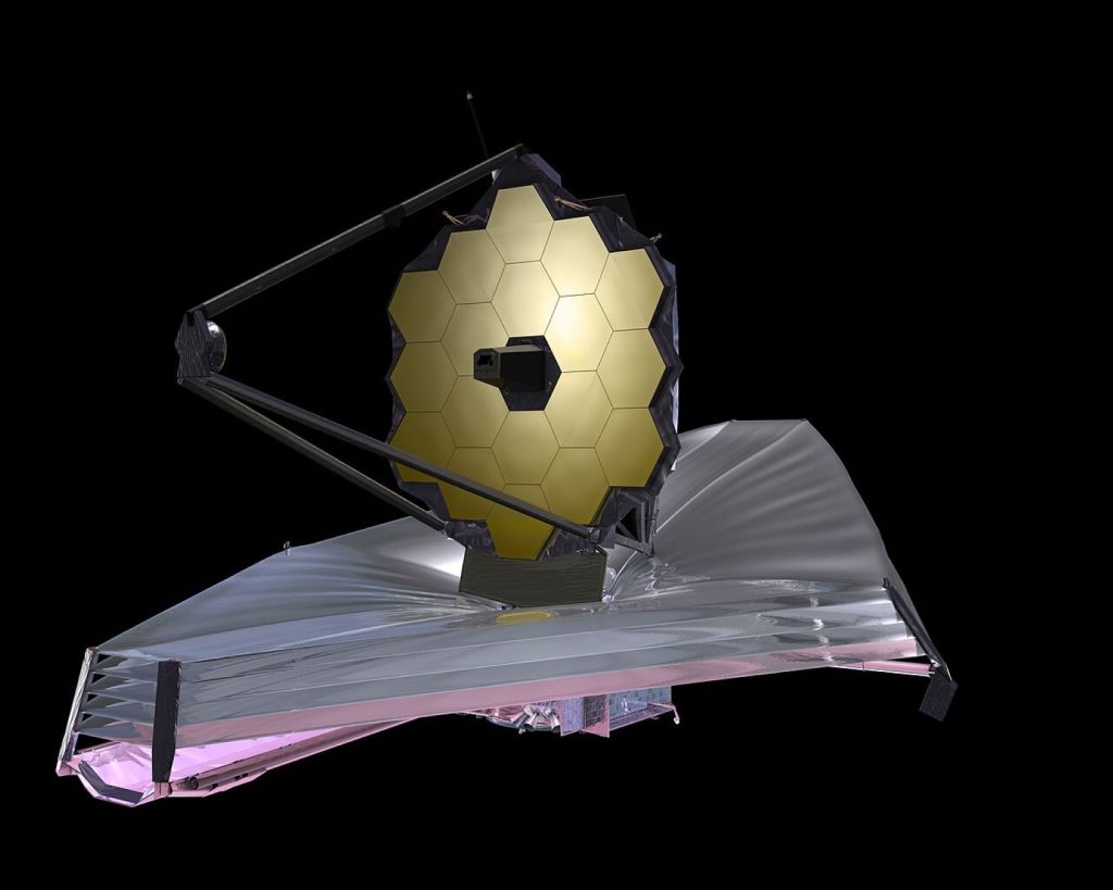 Foto del telescopio espacial James Webb