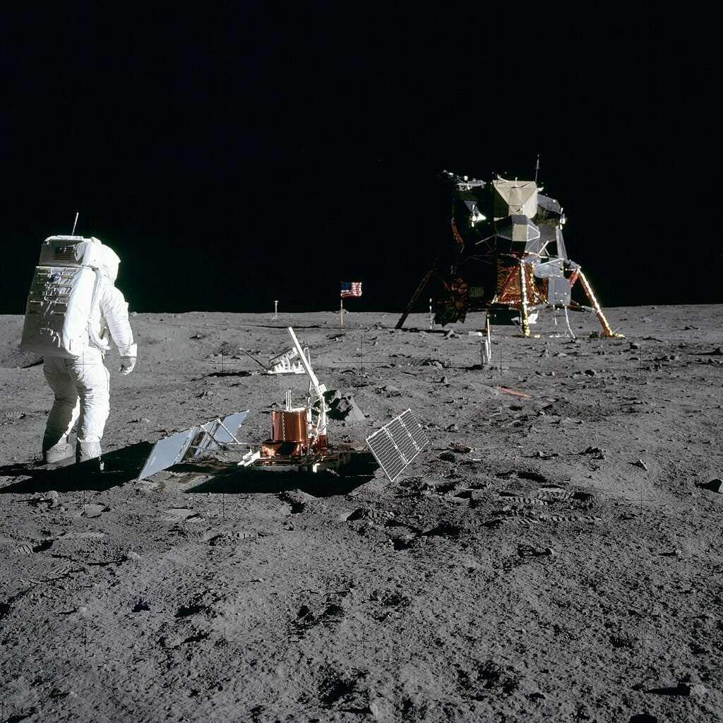 Apollo 11. Wikipedia
Exploración lunar.