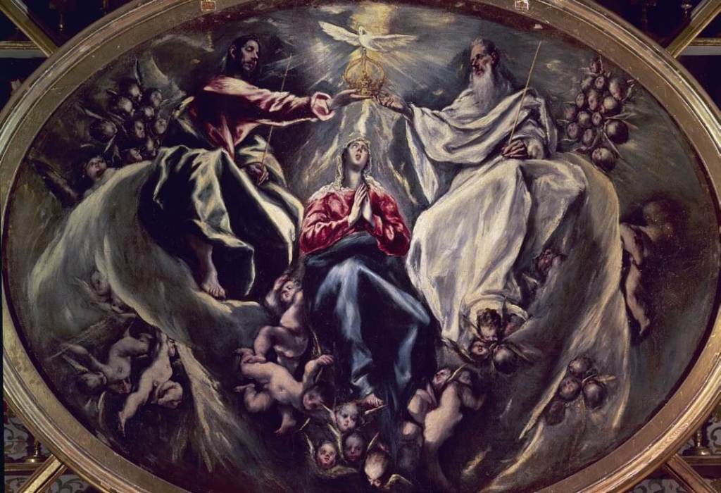 La Coronación de la Virgen de El Greco