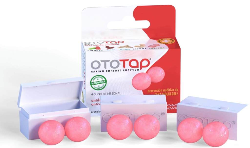 OTOTAP Tapones para los oídos de cera moldeables