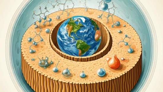 Vida en la Tierra. Imagen: Gemini