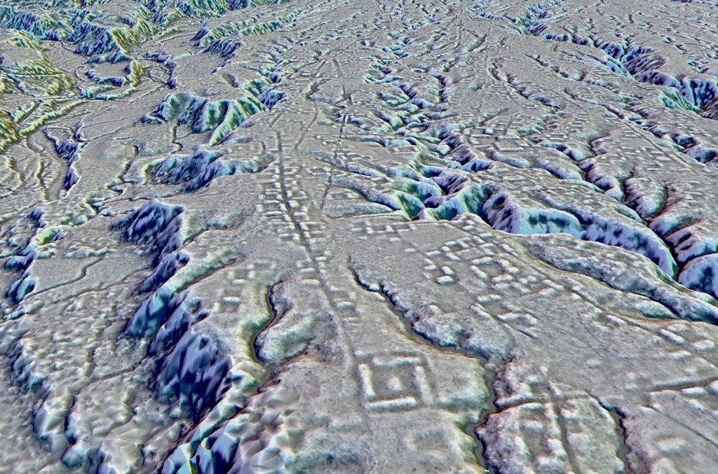 Estructuras arquitectónicas precolombinas en el valle de Upano, LiDAR