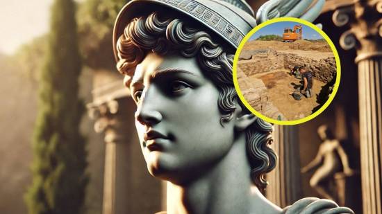 Descubren un templo romano de Mercurio y una carretera de 500 metros en Alemania