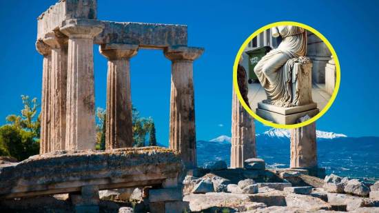Una estatua helenística aparece en la basura y revela secretos del pasado