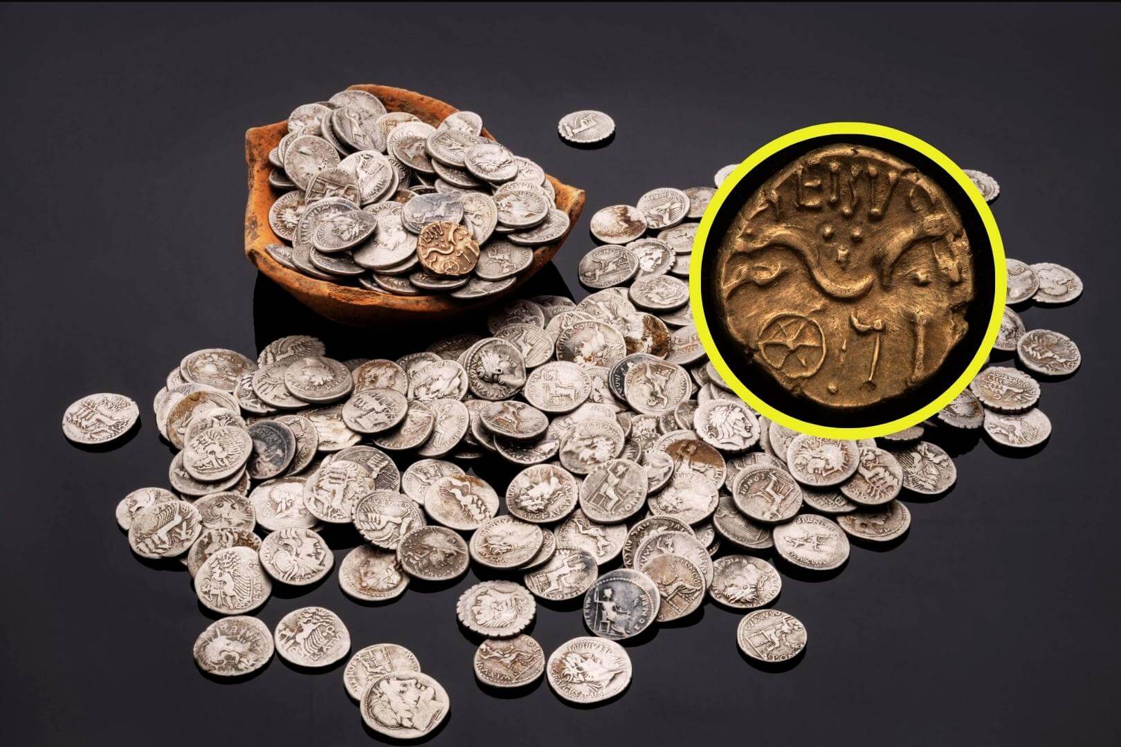 El increíble descubrimiento de un tesoro romano que aficionados sacaron a la luz en Worcestershire
