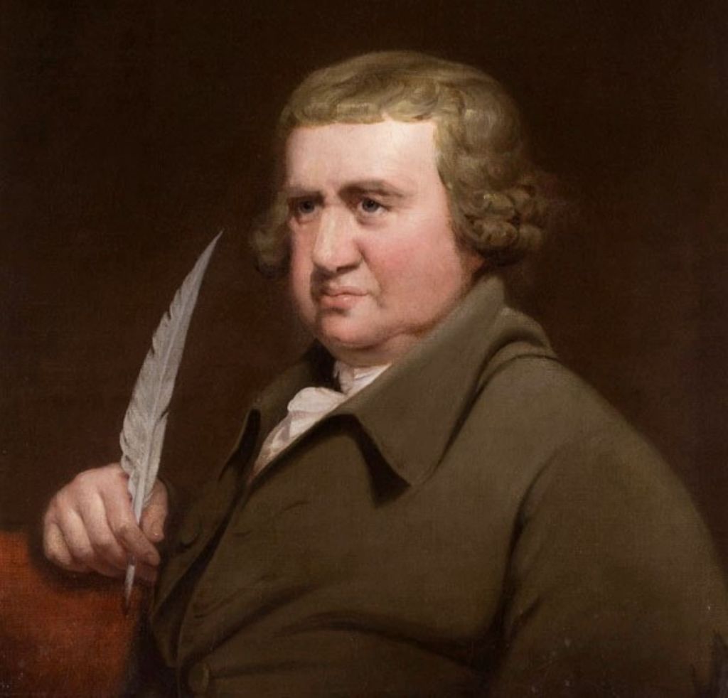 Cuadro que representa a Erasmus Darwin
