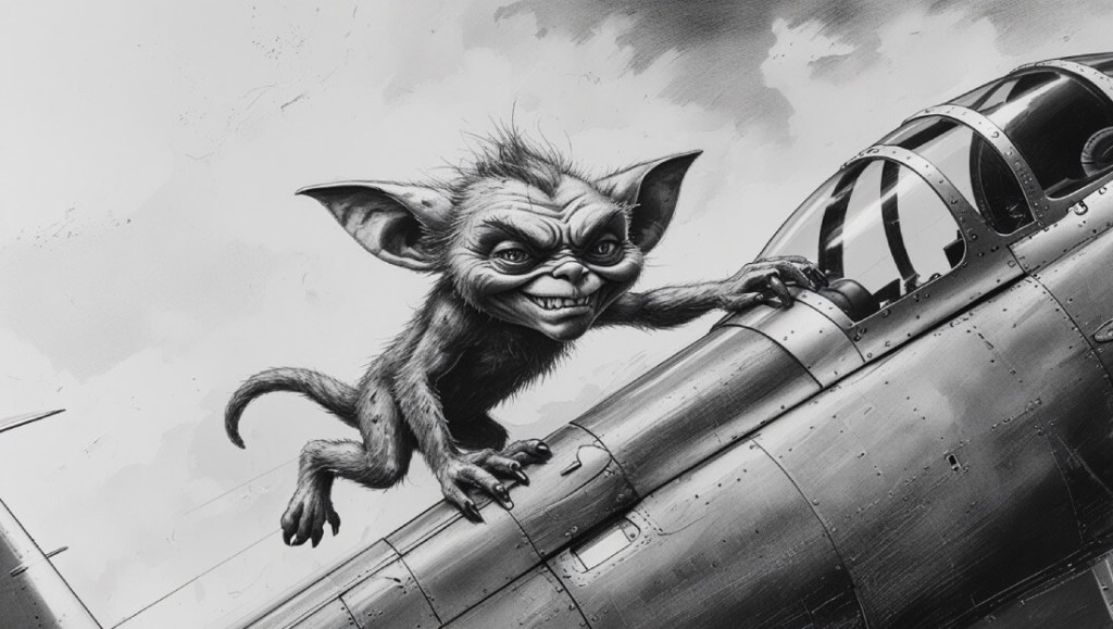 El mito de los gremlins, el terror de los cielos. 