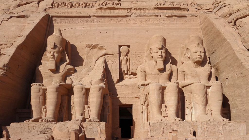 Estatuas de piedra de Abu Simbel