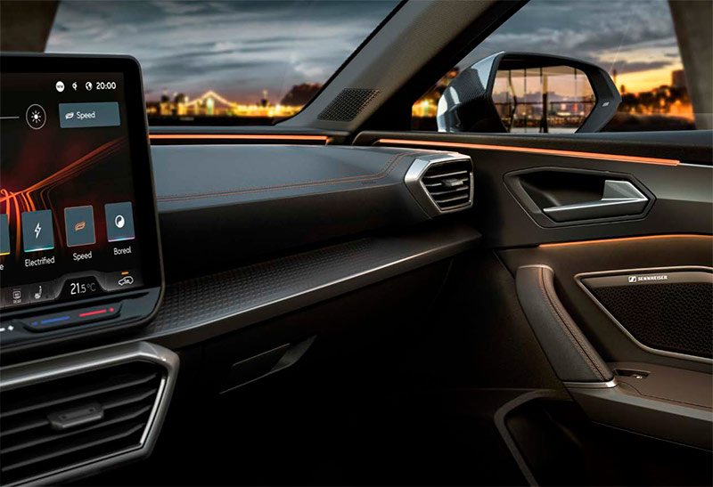 Interior del Formentor e-HYBRID
