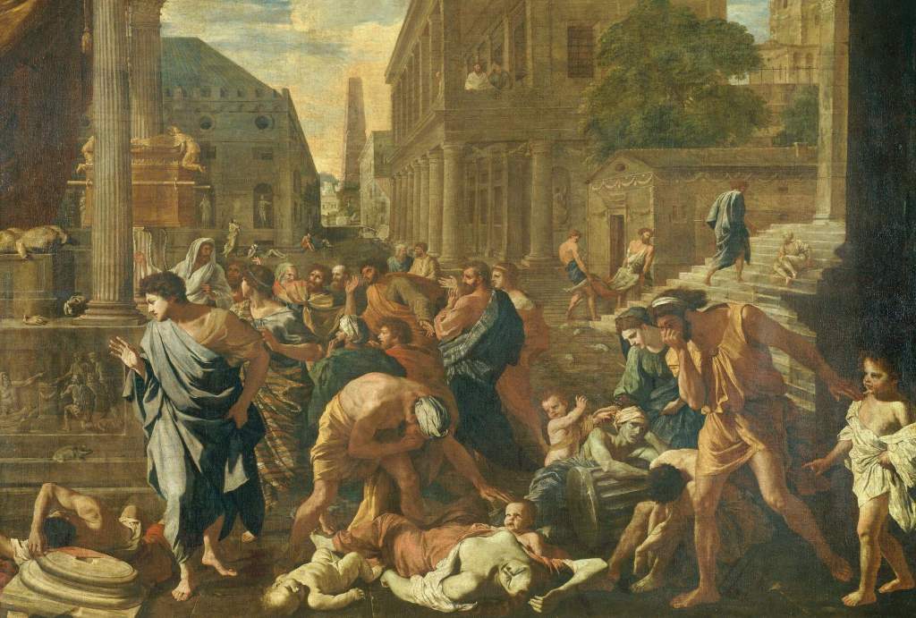 Los filisteos golpeados por la peste