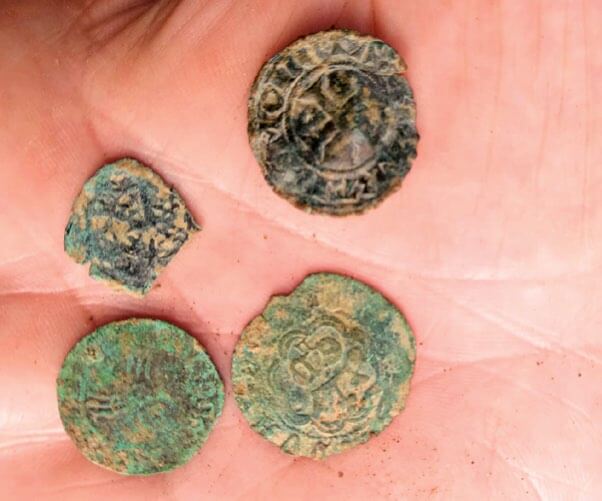 Monedas encontradas en Garraitz