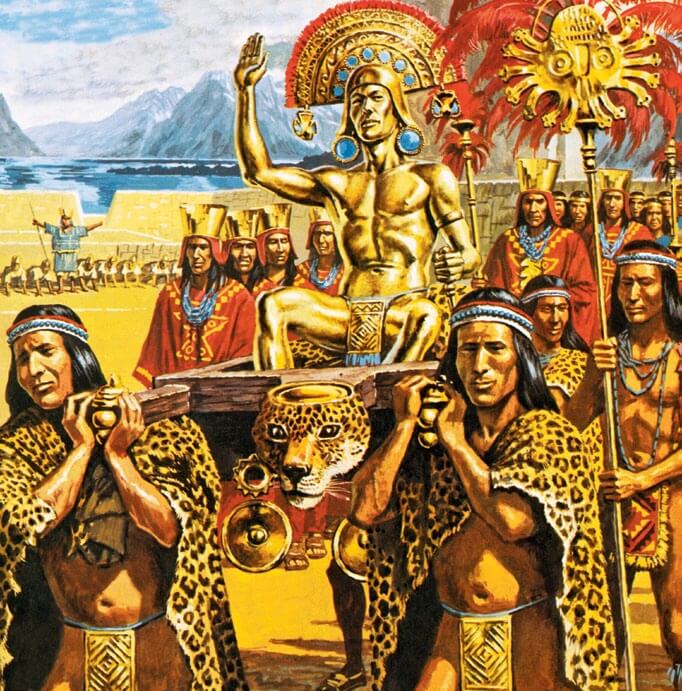 Ritual dorado del pueblo muisca