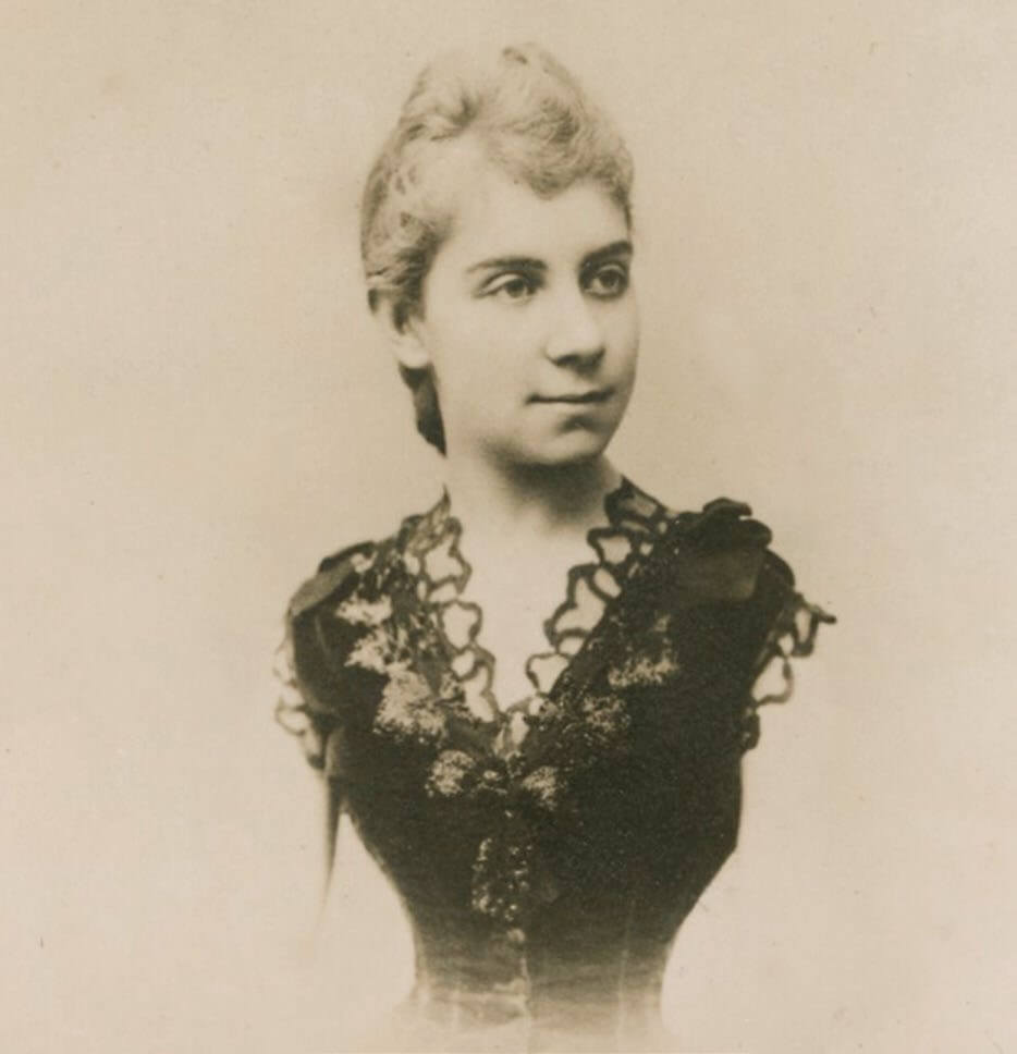 Sofía Guadalupe Pérez en su juventud