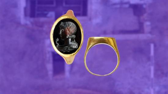 Descubren una tumba helenística con un anillo de Apolo y un santuario de curación inesperado