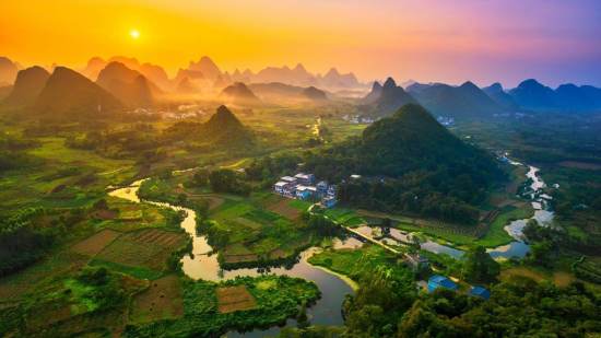 En promedio, cada habitante de China comparte el país con un centenar de árboles