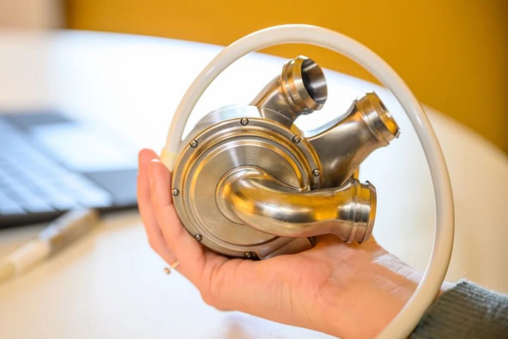 El Corazón Artificial Total de BiVACOR cuenta con una única pieza móvil: un rotor suspendido magnéticamente