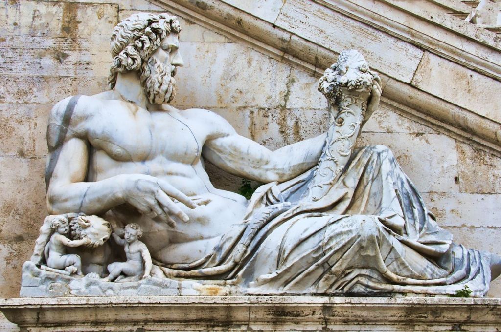 Estatua en plazada de Campidoglio