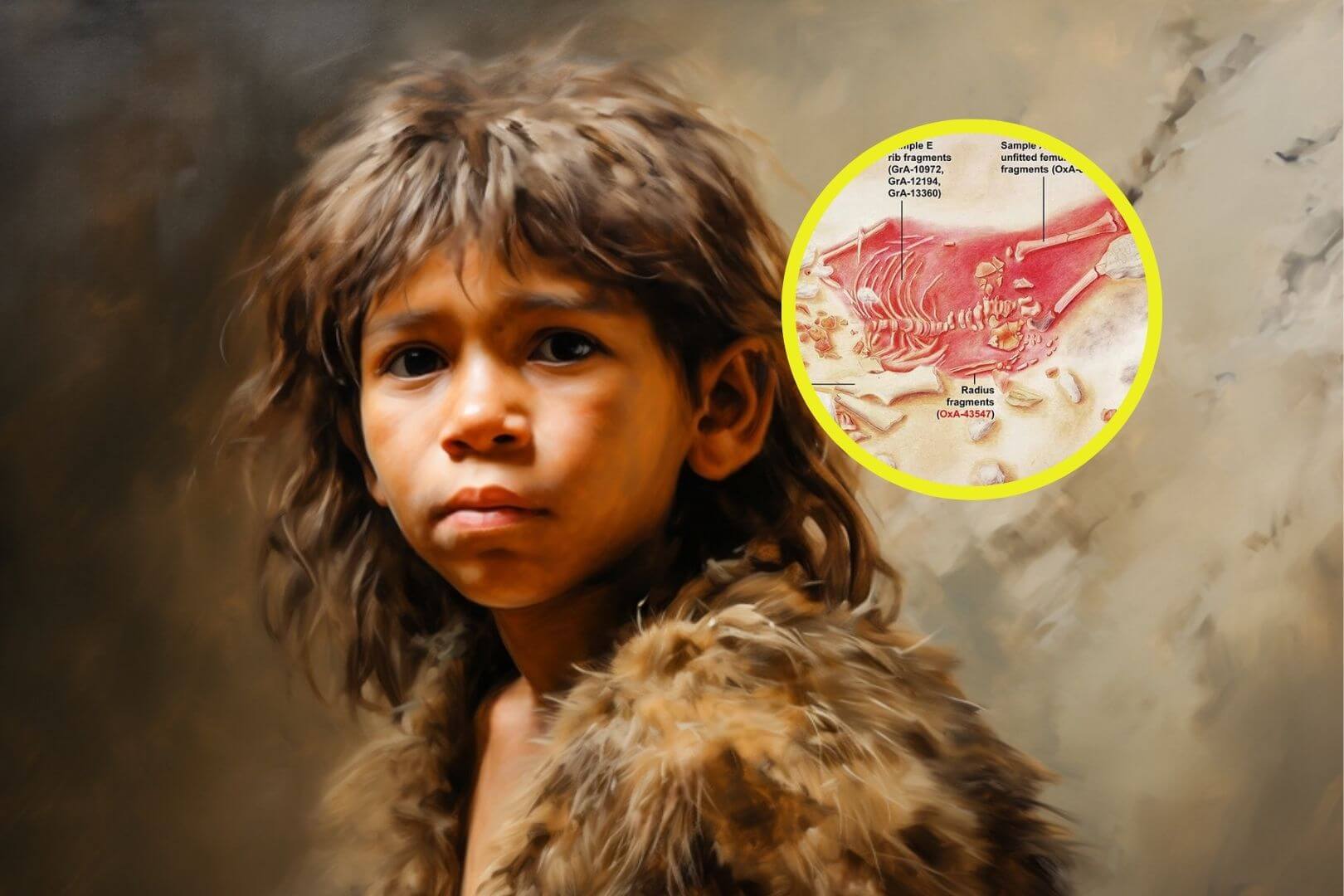 Asombrosamente, 28.000 años después, este enterramiento demostraría que nuestros antepasados se mezclaron con los neandertales