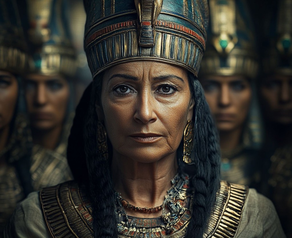 Recreación ficticia de Neferusobek