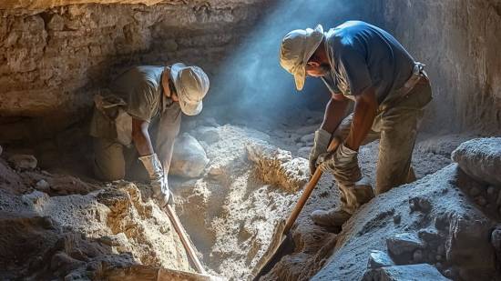 A través de los enterramientos, la arqueología arroja luz sobre el pasado.