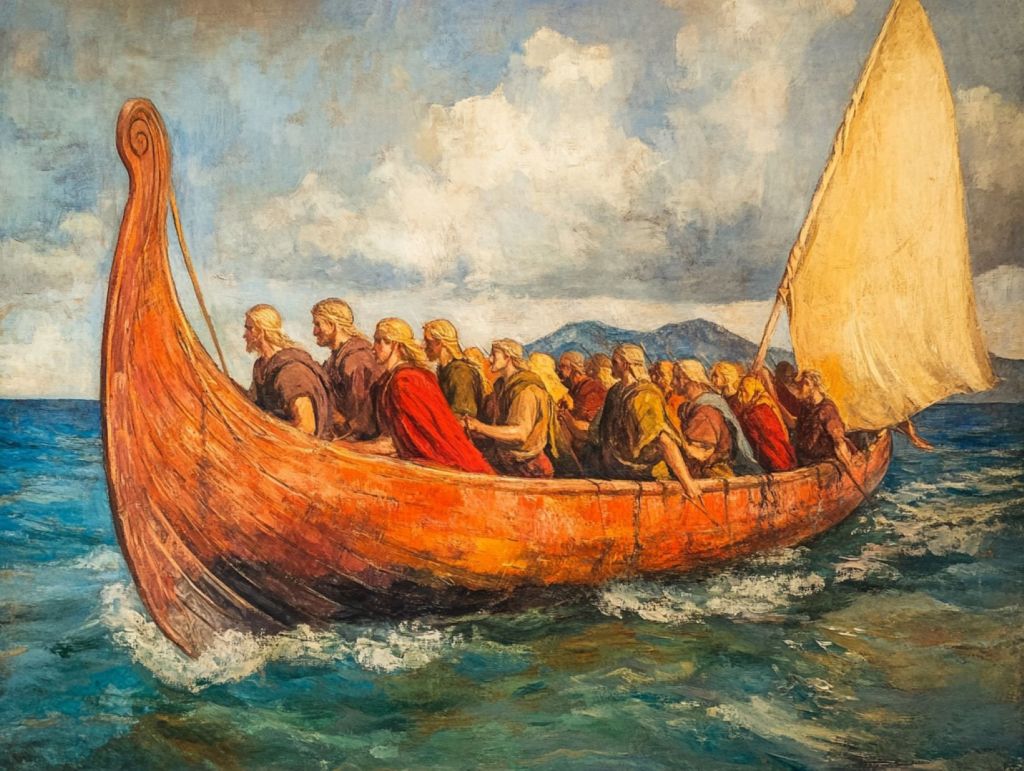 Nave vikinga ficticia