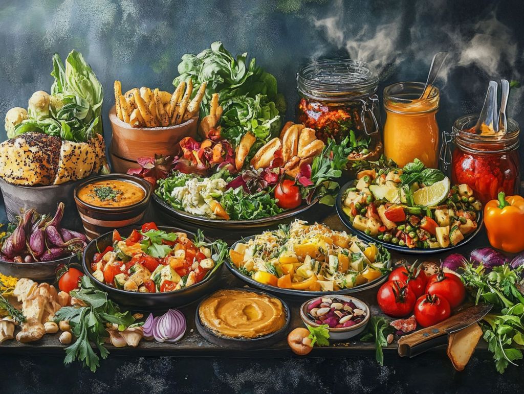 Platos vegetarianos