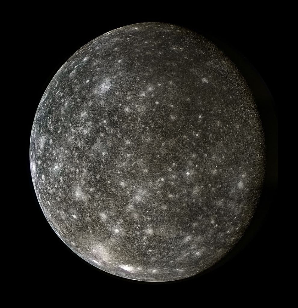 Calisto - Lunas Júpiter
