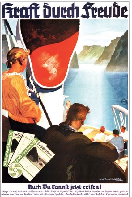 Cartel propagandístico de la KdF