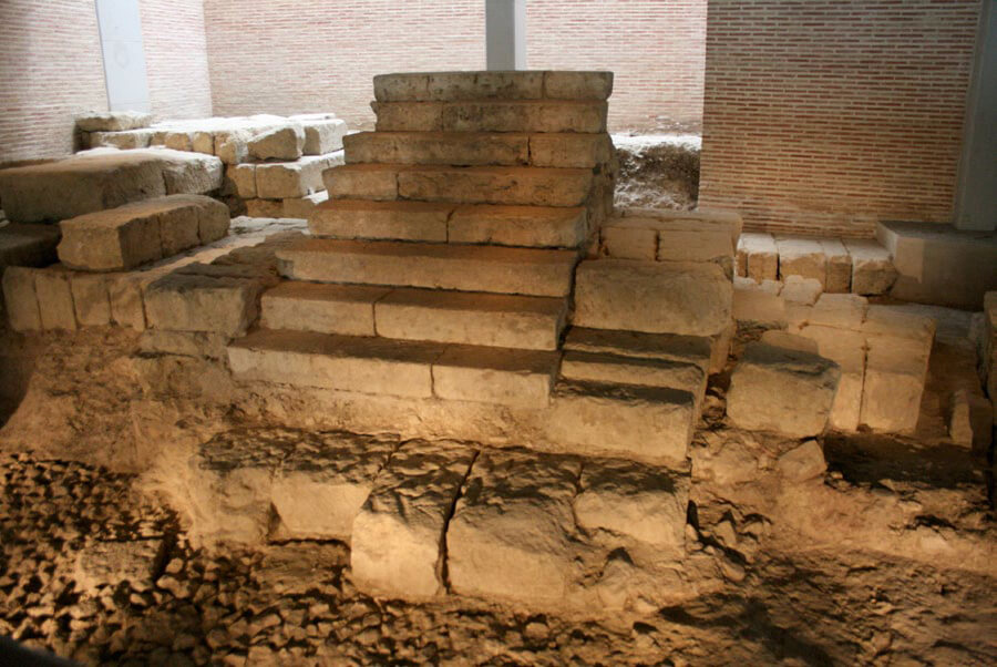 Cávea del teatro romano de Córdoba