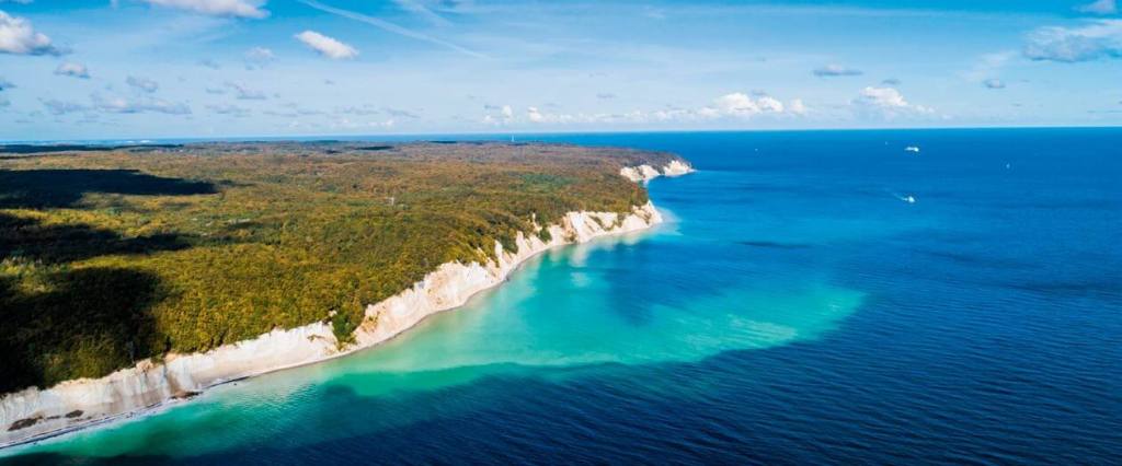 Costa de la isla de Rügen