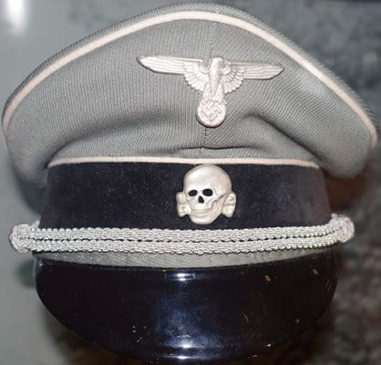 Gorra del uniforme de las SS