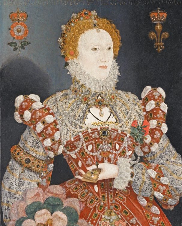 Isabel I, retratada por Nicholas Hilliar