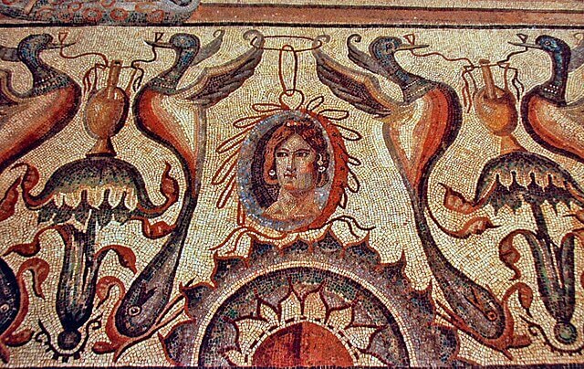 Mosaico de la Villa romana de La Olmeda
