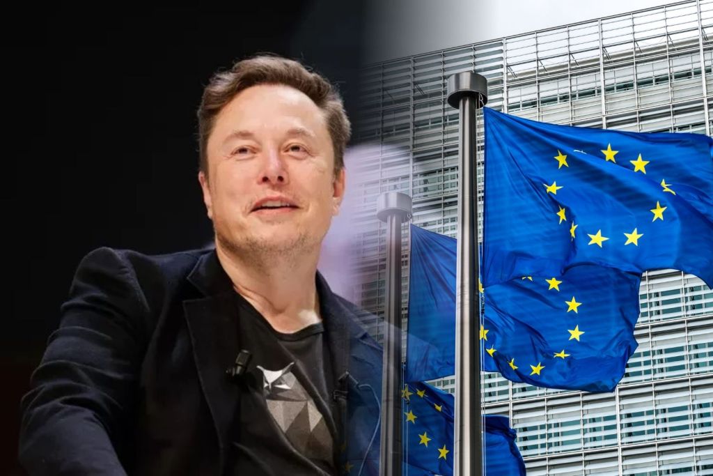 Elon Musk, propietario de la red social X, enfrenta un creciente escrutinio por parte de la Unión Europea en el marco de las nuevas regulaciones digitales aplicadas a las grandes plataformas tecnológicas