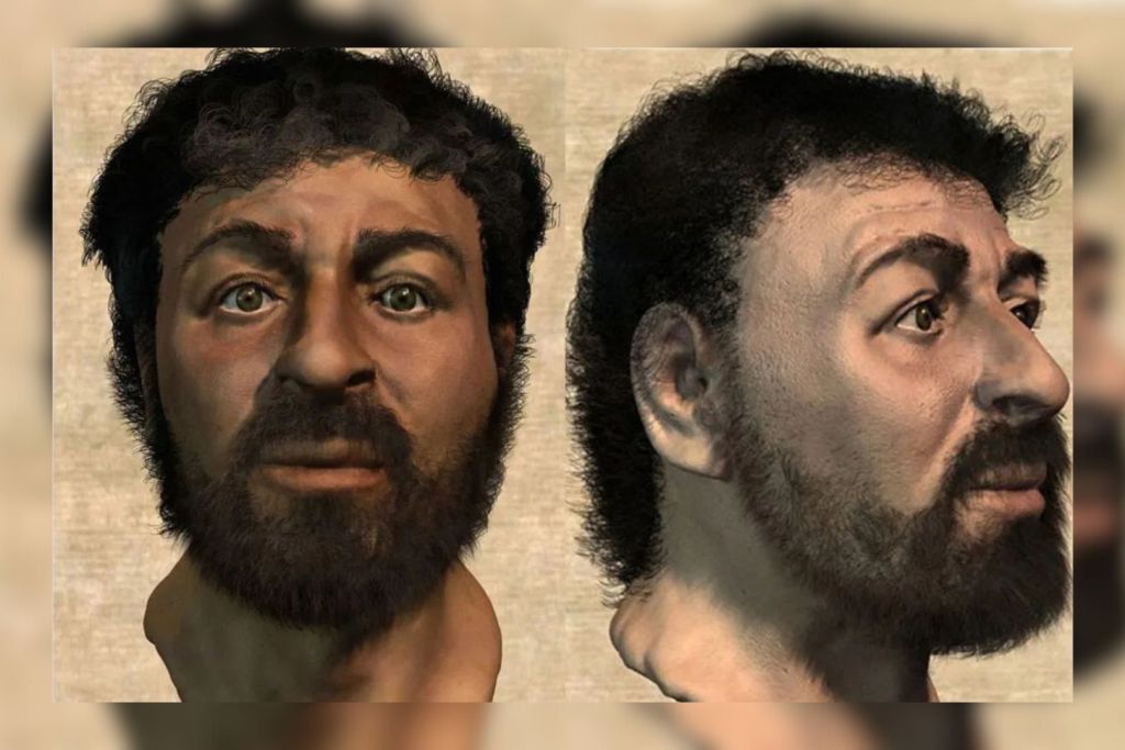 Representación facial de Jesús elaborada a partir de estudios forenses y reconstrucción anatómica, inspirada en los trabajos del equipo liderado por Richard Neave
