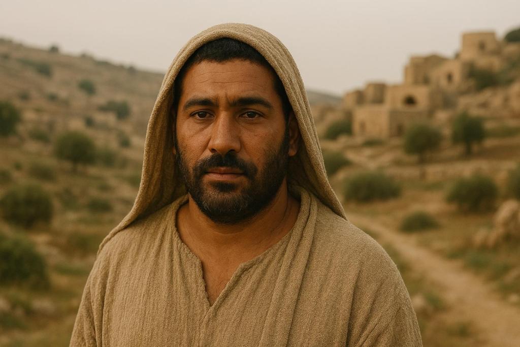 Reconstrucción del rostro de Jesús de Nazaret generada por la inteligencia artificial de ChatGPT, basada en datos históricos y antropológicos del siglo I en Galilea