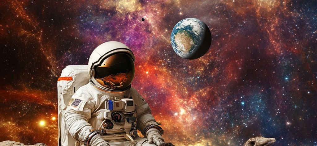 Astronauta en el espacio