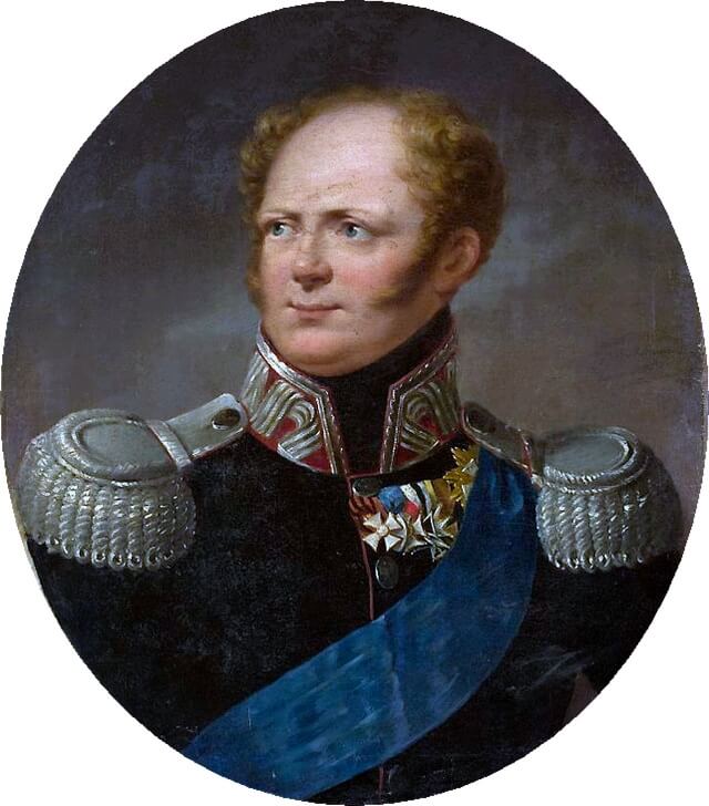 Alejandro I de Rusia, por Alexander Molinari