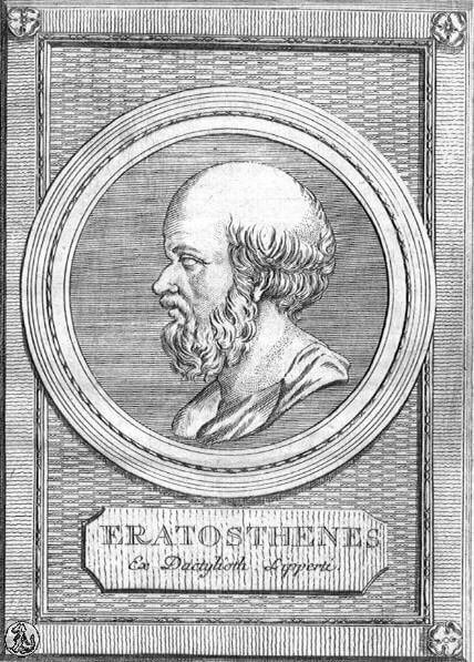 Fig. 2. Eratóstenes. Dominio público.