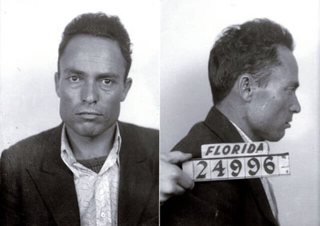 Foto policial de Giuseppe Zangara